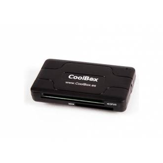 COOLBOX LECTOR EXTERNO DNI ELECTRONICO USB NEGRO CRE-065