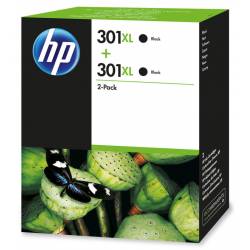 HP MULTIPACK 2 CARTUCHOS Nº 301XL DeskJet 1050 - 2050 NEGRO - 480 pág.
