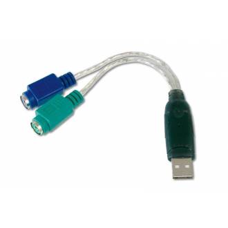 ADAPTADOR  2xPS2 ---> USB 1.1