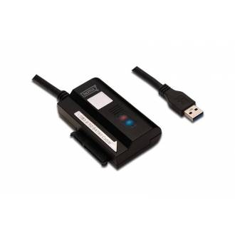 DIGITUS MINI ADAPTADOR USB 3.0 A SERIAL ATA + ALIMENTADOR
