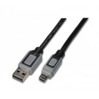 DIGITUS CABLE MINI USB TIPO A - B (5pin) DE 1 Mts.