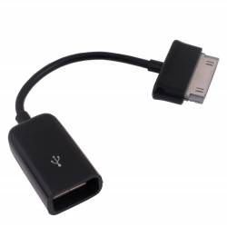 CABLE ADAPTADOR (OTG) USB TIPO A HEMBRA ---> SAMSUNG 30 PIN