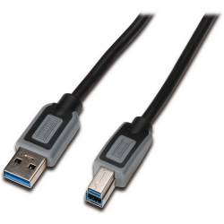 DIGITUS CABLE USB 3.0 TIPO A-B M-M 5 METROS