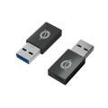 ADAPTADOR CONCEPTRONIC DONN / USB 3.0 TIPO A MACHO A TYPE-C HEMBRA / DONN10G