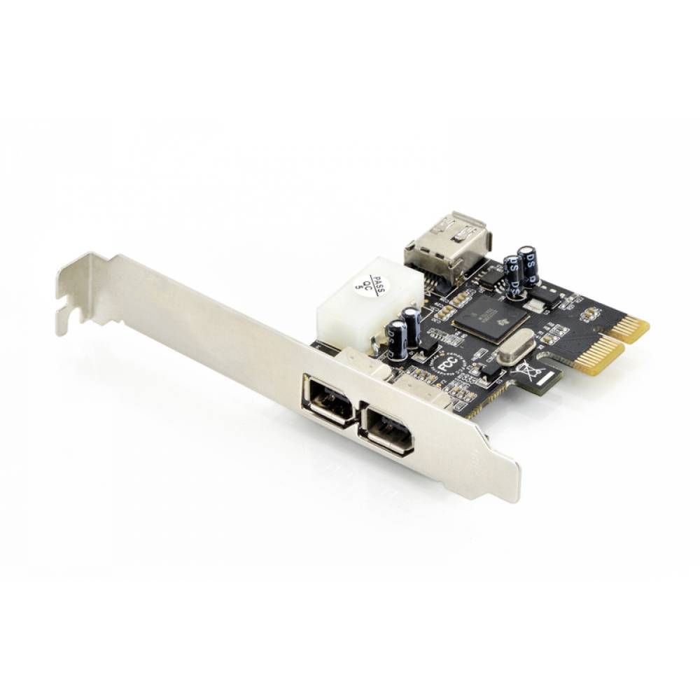 DIGITUS TARJETA PCI EXPRESS 3+1 FIREWIRE 400