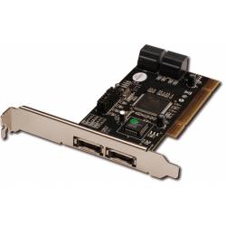 DIGITUS CONTROLADORA PCI-SATA 150 MBPS 4 INTERNOS 2 EXTERNOS