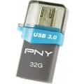 PNY DUO-LINK ON-THE-GO 32GB USB Y MICRO USB