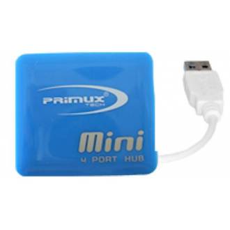 PRIMUX HUB 4 PUERTOS USB 2.0
