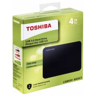 DISCO DURO EXTERNO TOSHIBA 4TB CANVIO BASICS 2.5