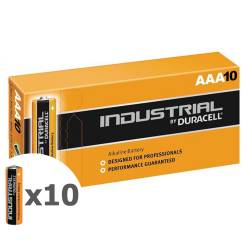 DURACELL PACK PILAS INDUSTRIAL AAA 1.5V - 10 UDS