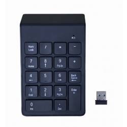 GEMBIRD TECLADO NUMERICO INALÁMBRICO KPD-W-02 NEGRO