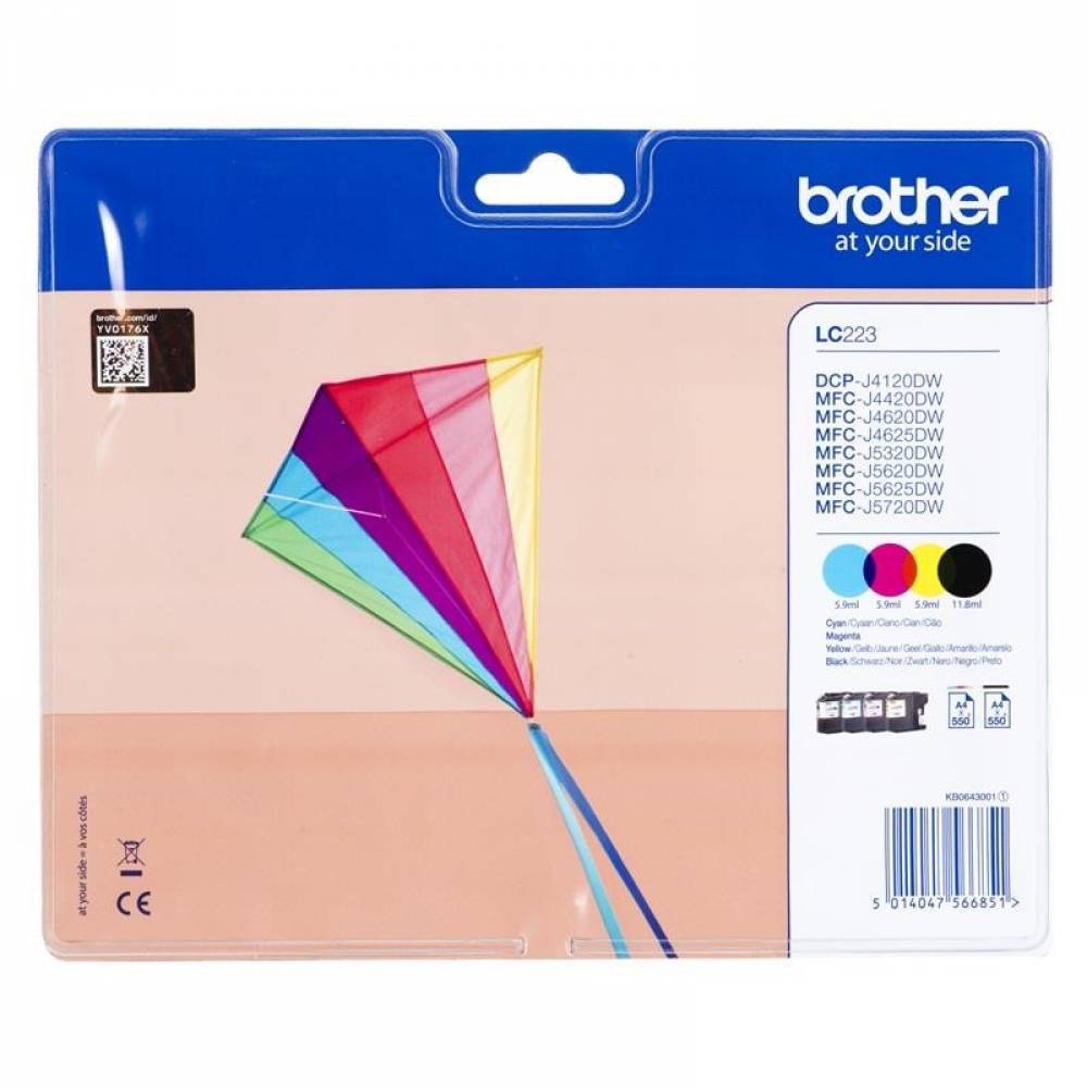 BROTHER MFC4420DW/4620DW PACK N-C-M-Y  - 550 pág.