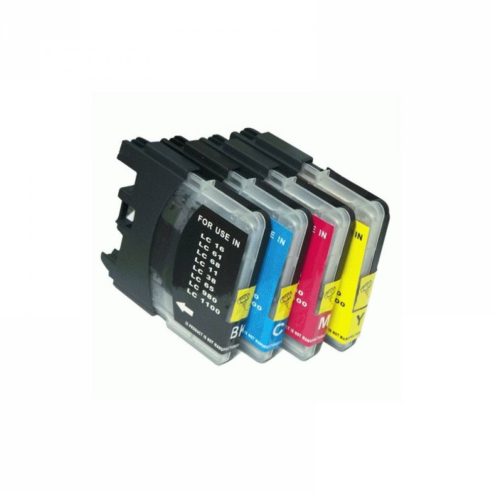 COMPATIBLE CON BROTHER DCP-130C/330C/540CN/750CW N-C-M-Y