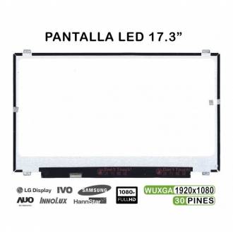 PANTALLA PORTATIL LED 17.3 1920*1080 FULLHD IPS 30PIN