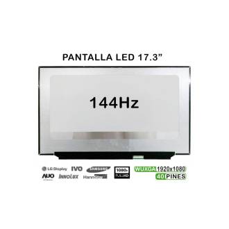 PANTALLA PORTATIL LED 17.3 SLIM 40 PINES FULLHD 1920*1080 144Hz