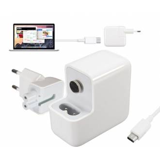 ALIMENTADOR MACBOOK 29W TIPO C 14.5V 2A