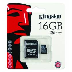 TOSHIBA/KINGSTON MICRO SD 16GB - CLASE 10