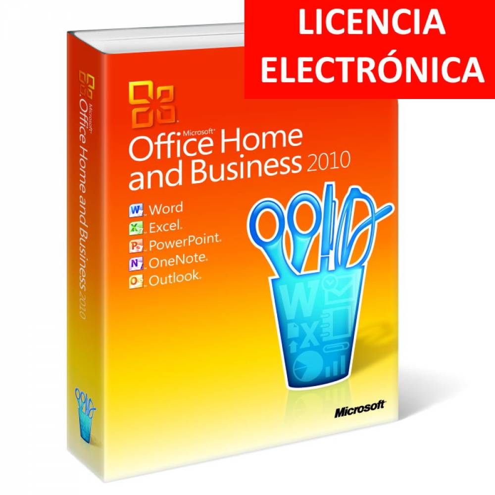 MICROSOFT OFFICE 2010 HOGAR Y EMPRESAS - LICENCIA ELECTRONICA (NO DVD/COA - SOLO CLAVE)