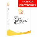 MICROSOFT OFFICE 2010 PROFESIONAL PLUS - LICENCIA ELECTRONICA (NO DVD/COA - SOLO CLAVE)