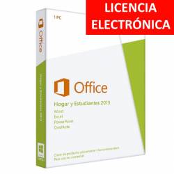 MICROSOFT OFFICE 2013 HOGAR Y ESTUDIANTES - LICENCIA ELECTRONICA (NO DVD/COA - SOLO CLAVE)