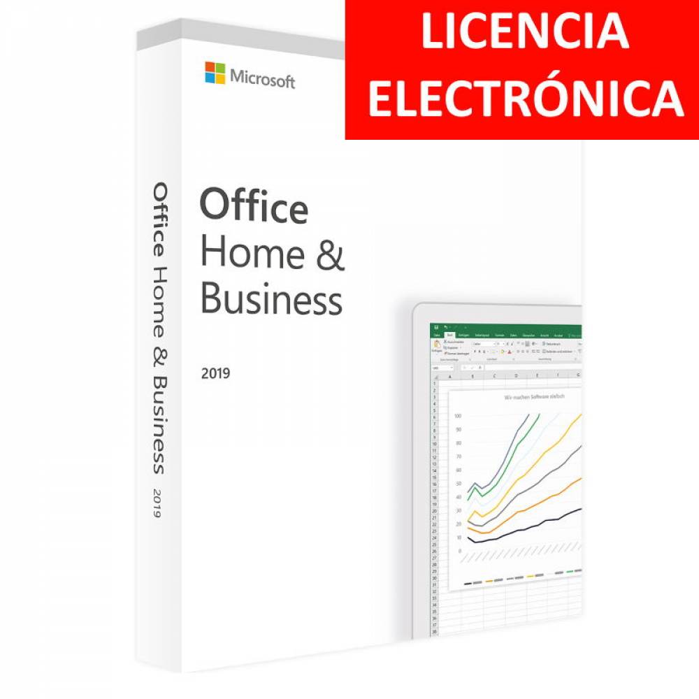 MICROSOFT OFFICE 2019 HOGAR Y EMPRESAS - LICENCIA ELECTRONICA (NO DVD)