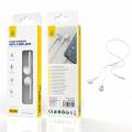 NC3162 AURICULARES CON MICROFONO SPEEDY BOTON 1.2M BLANCO