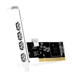 LOGILINK TARJETA CONTROLADORA PCI A 5 PUERTOS 4+1 USB 2.0