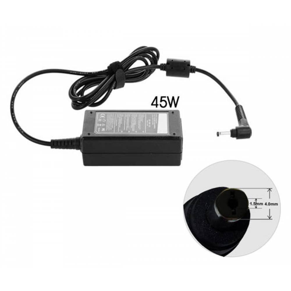 ALIMENTADOR ESPECIFICO 19V 2.37A - 4.0 x 1.7 mm - 45W