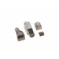 CONECTOR RJ45 MACHO CATEGORIA 6A FTP TOOL LESS FACIL