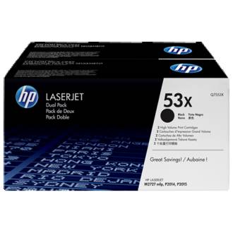 HP Nº 53X LaserJet P2015 (PACK 2 Uds.) TONER NEGRO - 7000 pág.