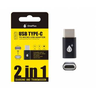 ADAPTADOR USB TIPO C MACHO --> A MICRO USB HEMBRA R2809
