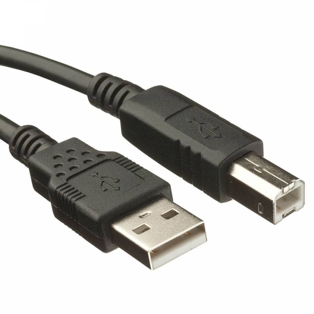 CABLE USB 2.0 TIPO A-B MACHO ---> MACHO DE 0.50 Mts.