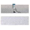 TECLADO COMPATIBLE HP PAVILION 15-BS BLANCO SIN MARCO