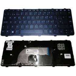 TECLADO COMPATIBLE HP 430 G2 / 440 G1 / 445 G1 / 640 G1 NEGRO CON MARCO