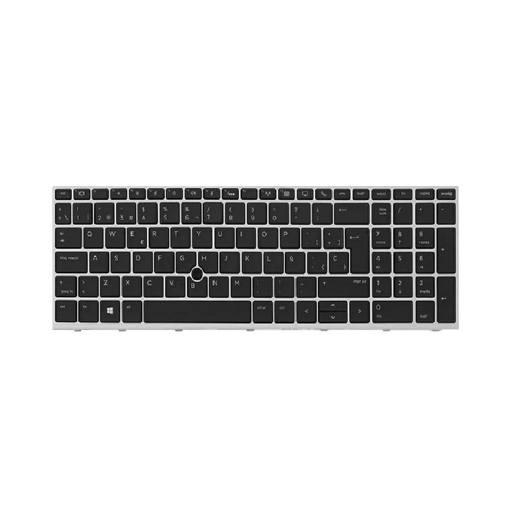 TECLADO COMPATIBLE HP ZBOOK 15 G5 G6 MARCO PLATA