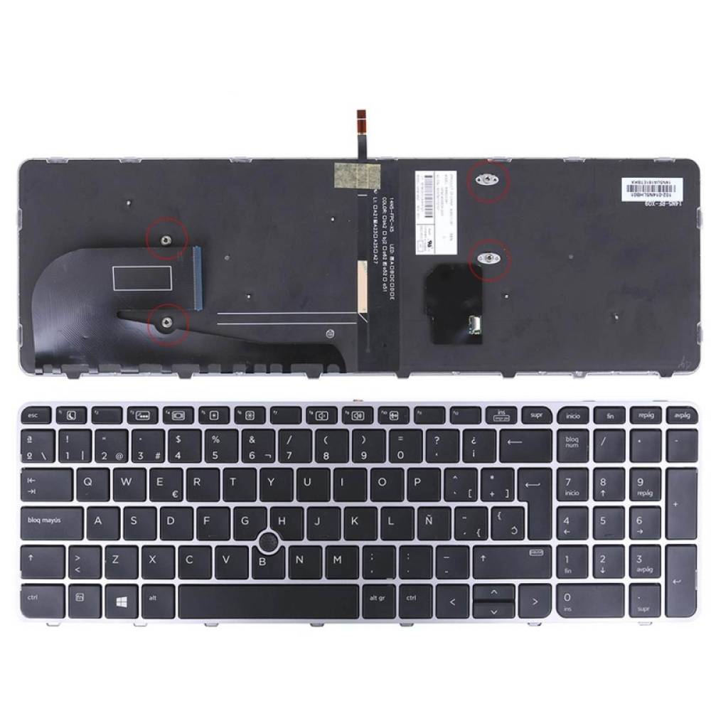 TECLADO COMPATIBLE HP 850 G3 G4