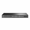 TP-LINK SWITCH SMART GIGABIT L2+ MANAGED 24-PORT JETSTREAM + 4 SFP SLOTS 1U