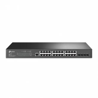 TP-LINK SWITCH SMART GIGABIT L2+ MANAGED 24-PORT JETSTREAM + 4 SFP SLOTS 1U