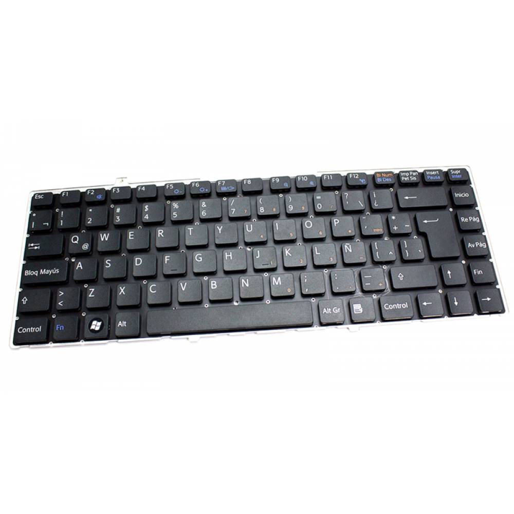 TECLADO SONY ESPAÑOL SIN MARCO NEGRO