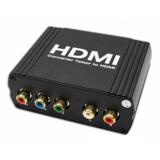CONVERTIDOR COMPONENTES YPbPr + SPDIF A HDMI (VIDEO+AUDIO)